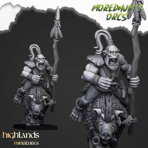 Orcos de las cuevas en montura (Mounted Cave Orcs)