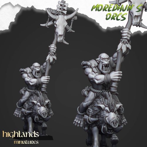 Orcos de las cuevas en montura (Mounted Cave Orcs)