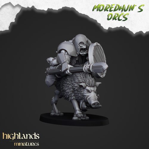 MOUNTED_ORC_1 Orcos en montura con lanzas (Mounted Orcs with spears)