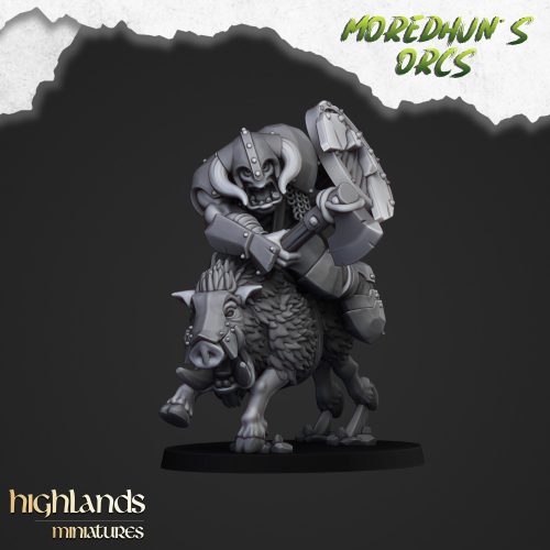 MOUNTED_ORC_CAPTAIN Orcos en montura con lanzas (Mounted Orcs with spears)