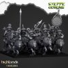 Minis&Deco 3D Prints - Goblins de la estepa en montura (Mounted Steppe Goblins) - MOUNTED STEPPE GOBLINS