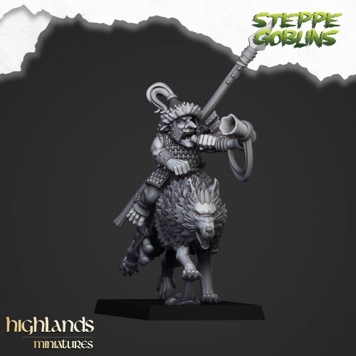 Minis&Deco 3D Prints - Goblins de la estepa en montura (Mounted Steppe Goblins) - MOUNTED STEPPE GOBLINS MUSICIAN