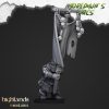 ORCS_WARRIORS_WITH_HAND_WEAPONS_BANNERMAN Guerreros orcos armas a una mano y lanzas (Orc Warriors with hand weapons and spears)