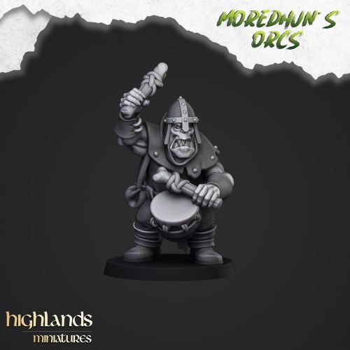 ORCS_WARRIORS_WITH_HAND_WEAPONS_MUSICIAN Guerreros orcos armas a una mano y lanzas (Orc Warriors with hand weapons and spears)