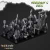 ORCS_WARRIORS_WITH_HAND_WEAPONS_UNIT Guerreros orcos armas a una mano y lanzas (Orc Warriors with hand weapons and spears)