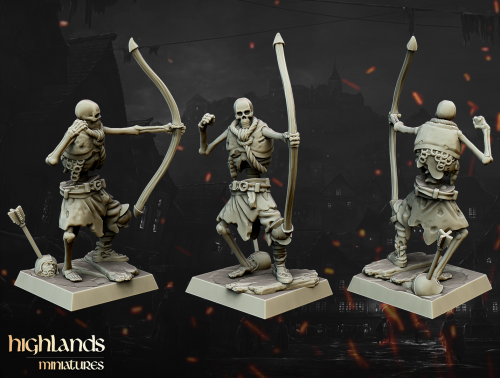 Arqueros no-muertos (Undead archers)