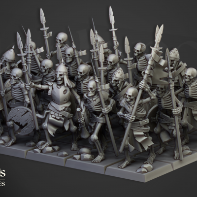 Guerreros esqueletos (Skeleton Warriors)