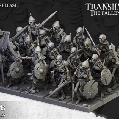 Guerreros esqueletos con espadas (Skeleton Warriors with swords)