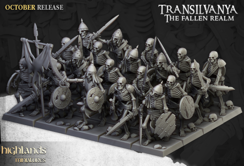 Guerreros esqueletos con espadas (Skeleton Warriors with swords)