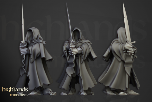 SPECTRAL_COMMANDER Minis&Deco 3D Prints - Comandante espectral (Espectral commander) - SPECTRAL COMMANDER