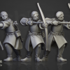 Arqueros milicianos (Bowmen militia)
