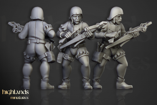 Milicianos ballesteros (Crossbowmen Militia)
