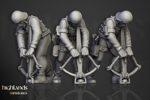 Milicianos ballesteros (Crossbowmen Militia)
