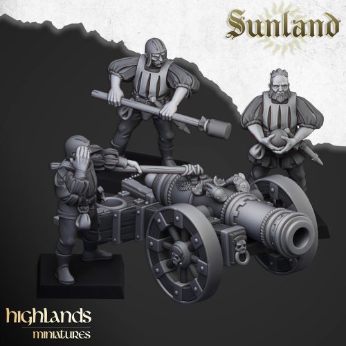 Gran cañón de Sunland (Sunland great cannon)