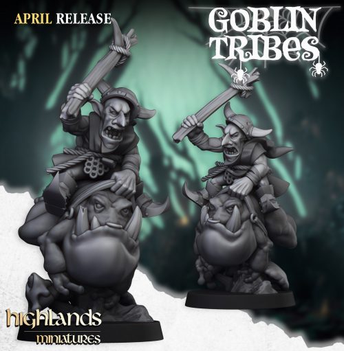 SWAMP_GOBLINS_MOUNTED_5 Goblins del pantano en sapos (Swamp Goblins Frog Riders)