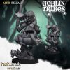 SWAMP_GOBLINS_MOUNTED_WITH_STICKS_3 Goblins del pantano en sapos con palos (Swamp Goblins Frog Riders with sticks)