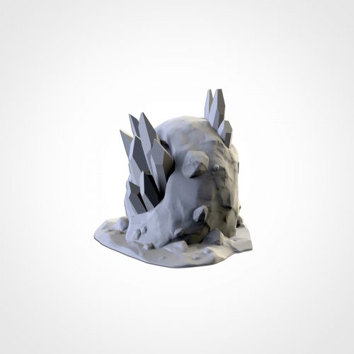 TXFA_WEB_GLASS_10 Escenografía de piedra cristalina (Glass stone terrain)