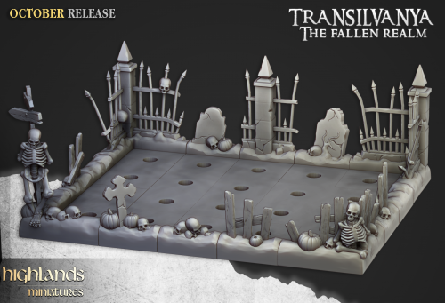 Bandeja de movimiento modular de no muertos (Undead modular Movement Tray)