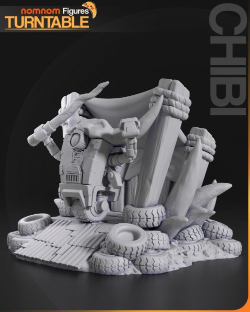 chibi-claptrap-borderlands-3d-model-6247754b11 Chibi de Claptrap