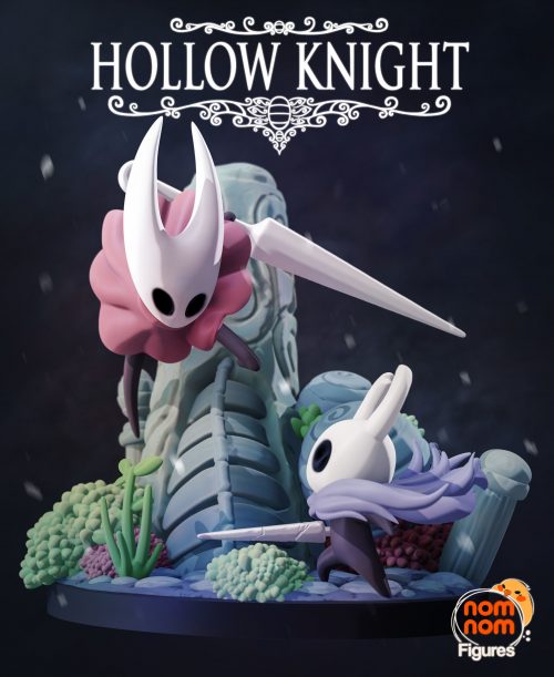 Chibi de Knight y Hornet