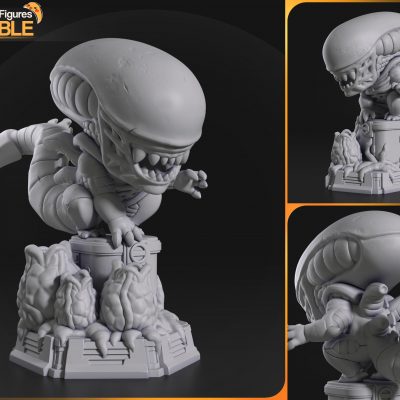 Chibi de Xenomorph