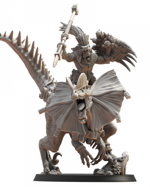 ezocamtl-general-on-dilophosaurus General Ezocamtl en Dilophosaurus (Ezocamtl General on Dilophosaurus)