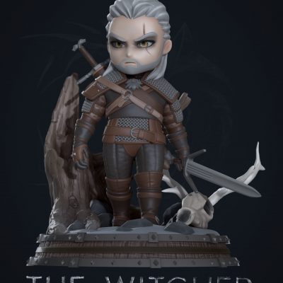 Chibi de Geralt