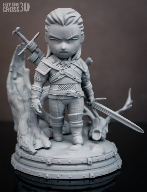 Chibi de Geralt