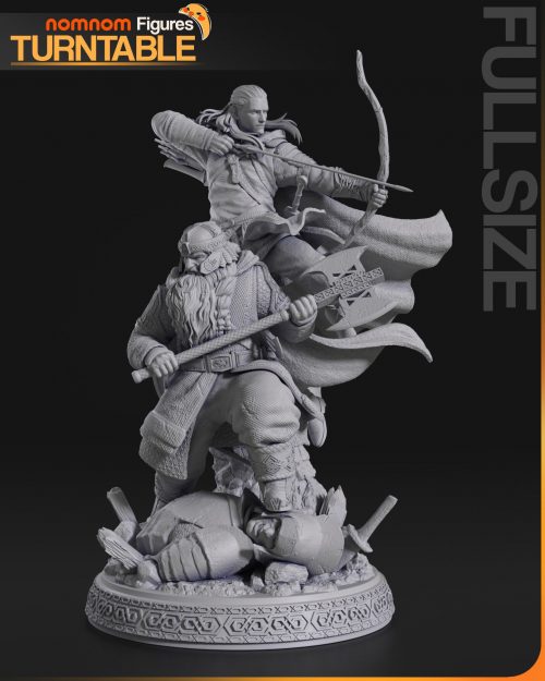 Gimli y Legolas