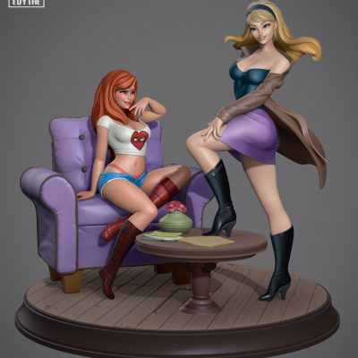 Mary Jane y Gwen Stacy