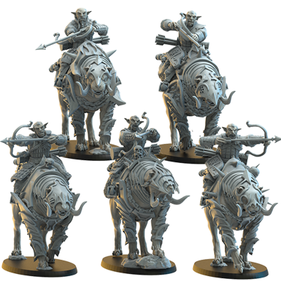 mongobbo-bowmen-knights- Mongobbo Bowmen Knights (Caballeros Mongobbo con arco)