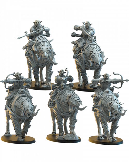 mongobbo-bowmen-knights- Mongobbo Bowmen Knights (Caballeros Mongobbo con arco)