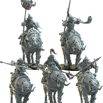 mongobbo-spearmen-knights-cg Mongobbo Spearmen Knights (Caballeros Mongobbo con lanza)
