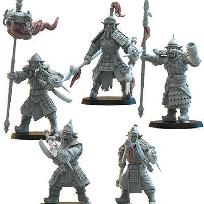 mongobbo-spearmen-on-foot Mongobbo Spearmen on foot (Lanceros Mongobbo a pie)