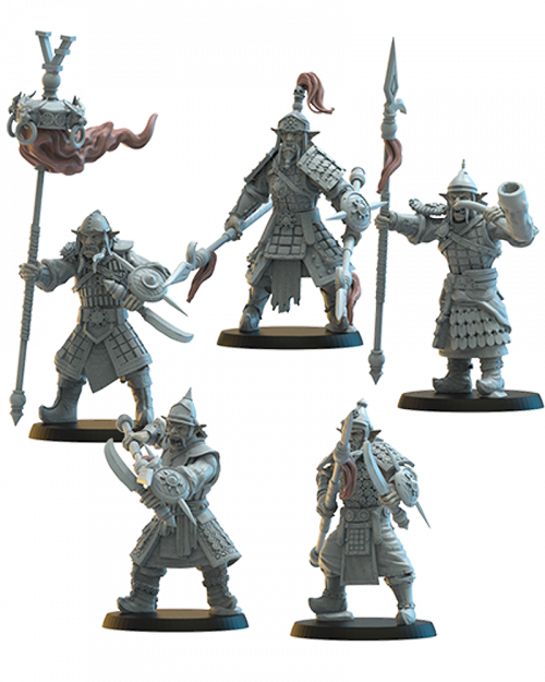 mongobbo-spearmen-on-foot Mongobbo Spearmen on foot (Lanceros Mongobbo a pie)