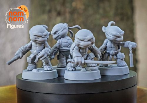 Chibi de las Tortugas Ninja
