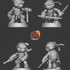 Chibi de las Tortugas Ninja