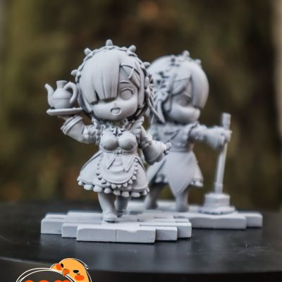 Chibi de Rem y Ram