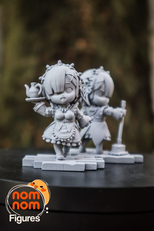 Chibi de Rem y Ram