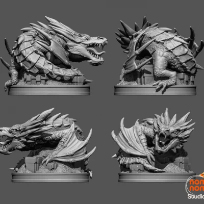 Chibi de Smaug pequeño