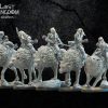 stepperiders Steppe Riders on direwolf (Jinetes de la estepa en lobos huargos)