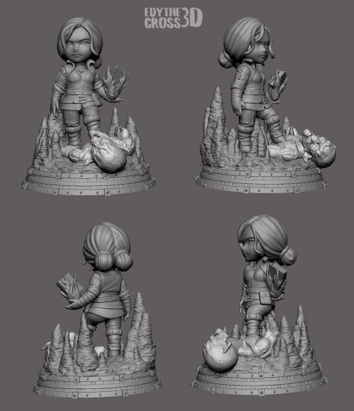 Chibi de Triss