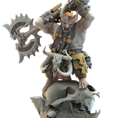Whuldral Fireaxe, Berserker Hero (Whuldral Hacha de fuego, Héroe Berserker)