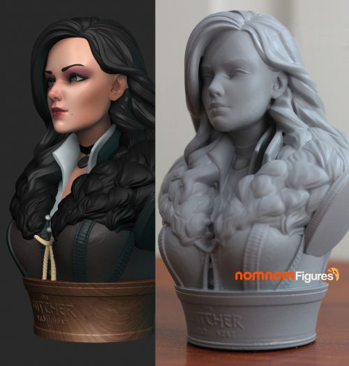 Busto de Yennefer