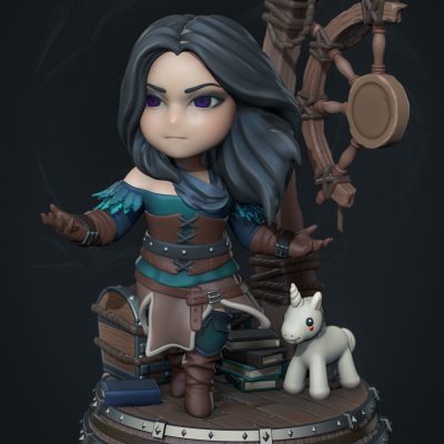 Chibi de Yennefer