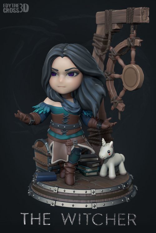 Chibi de Yennefer
