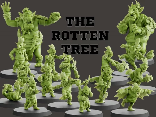 Minis&Deco 3D Prints - Equipo de Trolls y Goblins