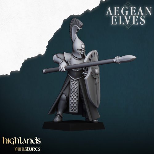 Lanceros Elfos Egeos (Aegean Spearmen)