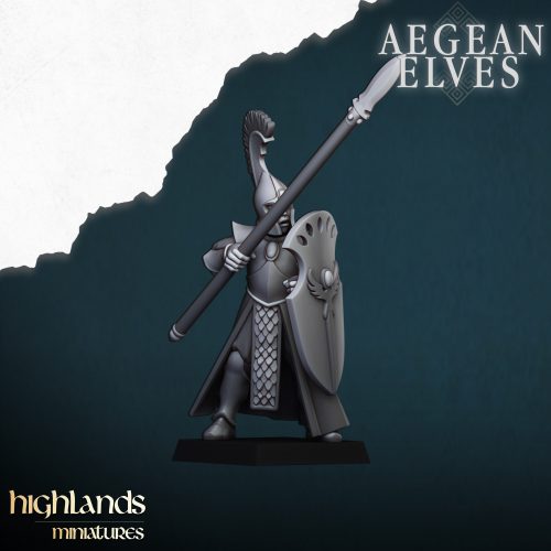 Lanceros Elfos Egeos (Aegean Spearmen)