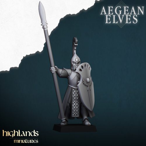 Lanceros Elfos Egeos (Aegean Spearmen)